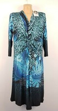 503-A)Manou Lenz Kleid Jungle Leo  Kofferkleid Sommer 40 42 44 48 50 52
