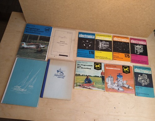 Konvolut bücher modellbau ddr - konvolut,