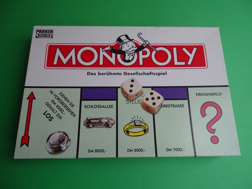 Monopoly,Alt,DM,Parker,Finanzs
