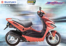Suzuki Zillion UX 50  W  Prospekt Brochure   2   Seiten  12 - 1998
