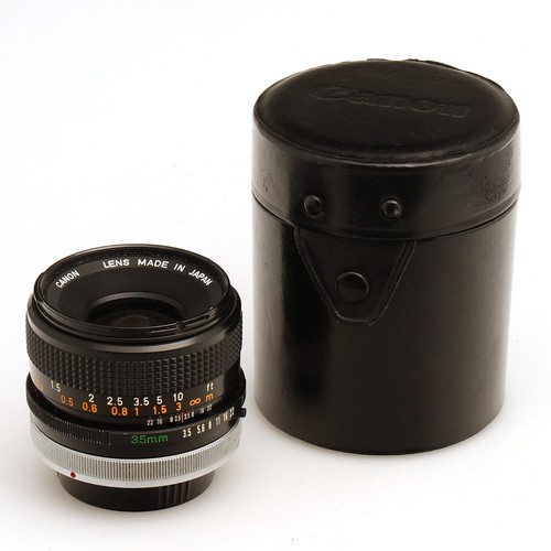Canon lens weitwinkel - fd, 35mm