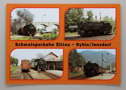 Postkarte dampfloks der - -,