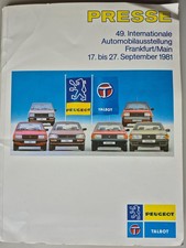18 Werksfotos "Peugeot Matra