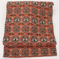 5585# Japanischer Vintage Nagoya Obi Gürtel Kimono Stoff Seide Traditionell
