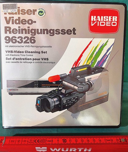 Kaiser vhs reinigungskassette - vhs,