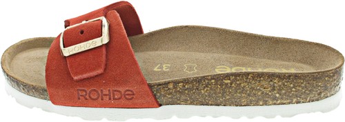 Rohde damen pantolette rot - pantolette,