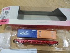 Piko  47701 TT Containertragwagen, beladen mit Container, Bauart Lgs 579 "NYK"