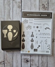 Stampin Up Stempelset und Handstanze - Wunderbare Vasen