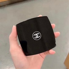 Schwarz Compact Spiegel Doppel Facetten Duo Makeup Spiegel Geschenke Frauen Xmas