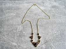 Granat  Collier - Halskette