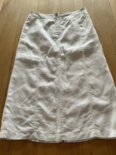 Damen Sommerrock Leinenrock