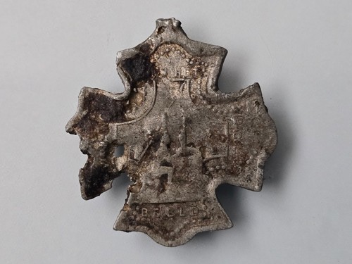 Altes antikes kreuz religiöse - antikes,