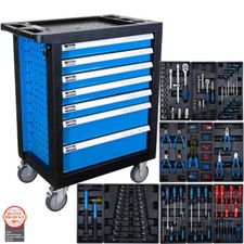 GÜDE Werkstattwagen Werkzeugwagen Werkzeugkiste Premium GWP 07 250 tlg.