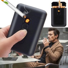 Zigarettenetui mit Feuerzeug