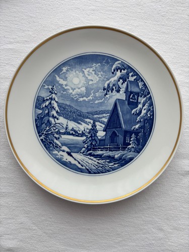 Meissen weihnachtsteller - meissen,