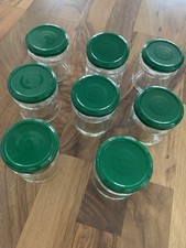 8 Stück Marmeladenglas Set, Vorratsgläser, Einmachgläser - Transparent