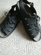 Mephisto mobils Sandalen Leder schwarz 41