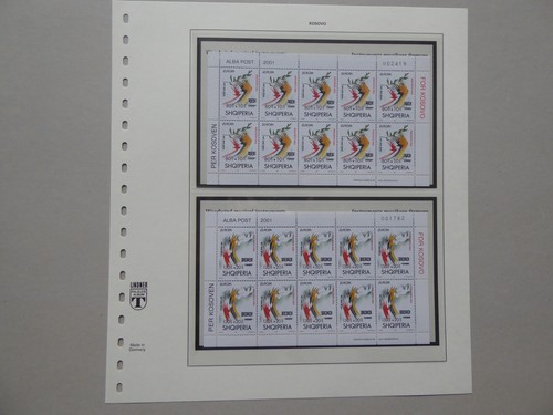Kosovo briefmarken auf - kosovo, briefmarken,