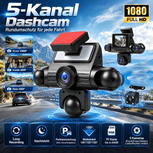 Kameras dashcam auto - 5,