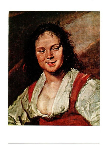 Postkarte franz hals die - hals, /