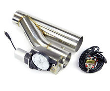 Klappenauspuff-System aus Edelstahl inkl. Schalter - 63mm  | Auspuffklappe