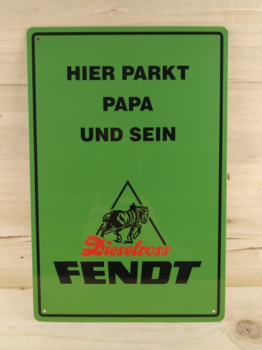 Dieselross fendt parktplatz - fendt,