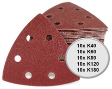 Delta Dreieck Schleifpapier A97 für Multifunktionswerkzeug Bosch PMF 180e