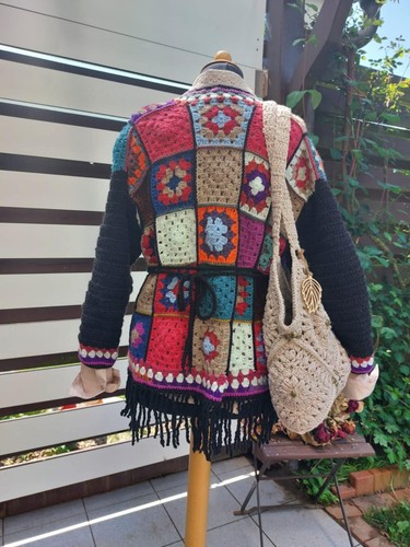 Granny jacke häkeljacke - granny,