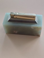 Altes KW Kawee Karl Weiden Feuerzeug Tisch Feuerzeug Vintage in Steinhülle 