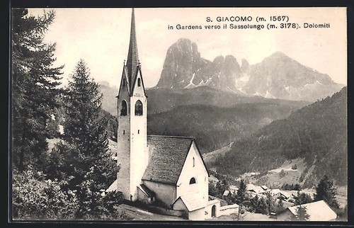 San giacomo gardena chiesa - in, gardena,