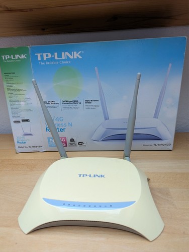 Mr3420 router openwrt - tl-mr3420,