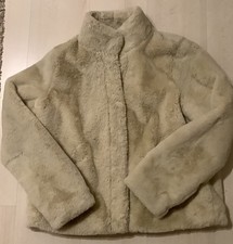 Only Damen Fell Jacke Teddyjacke ONLNevida Life, Hellbeige, Gr. L