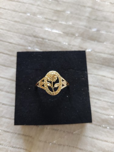 Ring mit rose goldfarben - goldfarben,