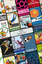 Fußball WM Poster Fußball
