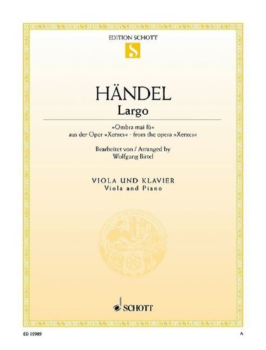 Largo separate edition viola - edition,