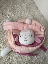 Baby Annabell Wickelrucksack für PUPPE  Schäfchendesign + Wickelauflage TOP