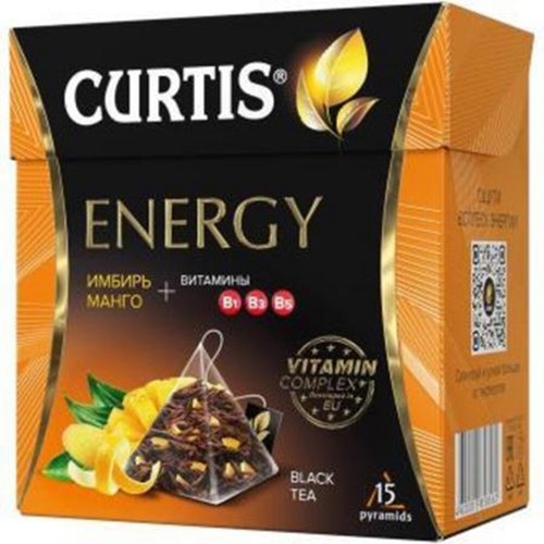 Curtis schwarztee energy mit - curtis,