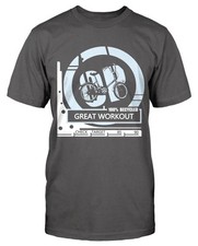 OP Bike T-Shirt neu Workout Motorrad Biker Vintage Old School Sport Game Kult 