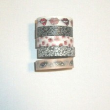 1 Rolle 3m  Washi Tape Masking Tape Klebestreifen Klebeband Deko(0,33€/m)