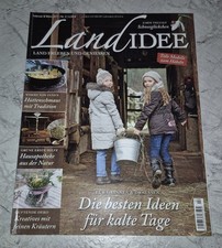 Landidee 2/2011 Hüttenschmaus Hausapotheke Holzpferde Schafe Eichelhäher Lorbeer