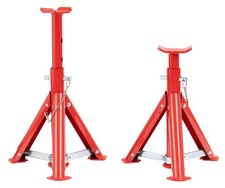 Unterstellbock 2x 2000KG Wagenheber 4T höhenverstellbar Abstellbock Stützböcke