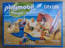 Playmobil 4149 Kompakt Set Strandurlaub in den Ferien NEU OVP SEALED City Life 