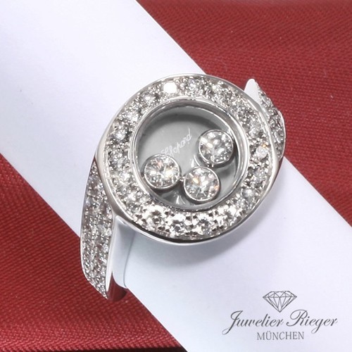 Chopard ring happy - chopard, diamonds