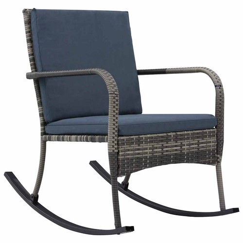 Schaukelstuhl poly rattan - poly,