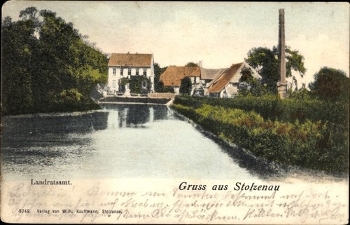 Stolzenau der weser - ak, an