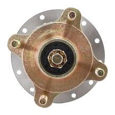 1 Paar Federbein Achsschenkel Mit Radnaben Bremsscheibe Für Cart Go Kart