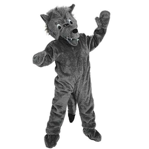 Wolf maskottchen kostüm - maskottchen,