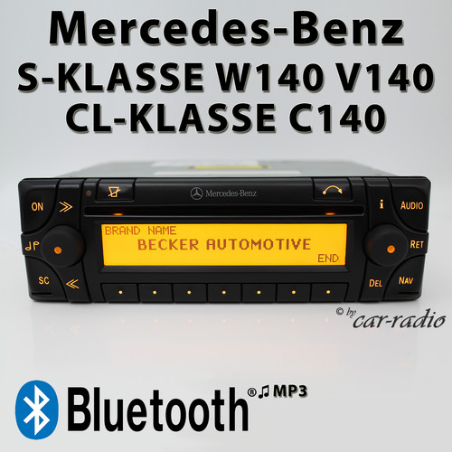 Original mercedes w140 - original, radio