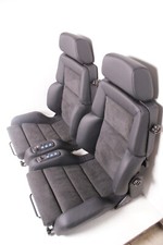 RECARO C SITZ FAHRER UND BEIFAHRER LEDER NEUBEZOGEN SCHWARZ