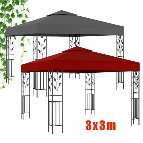 Gartenpavillon 3x3m metall - gartenpavillon,